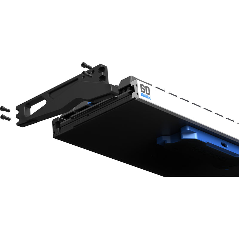 Afbeelding laden in galerijviewer, Iqunix ez60 magnetic switch gaming he keyboard (zwart, us lay-out (qwerty), gateron magnetic jade pro, 60%, rgb, double shot pbt keycaps)
