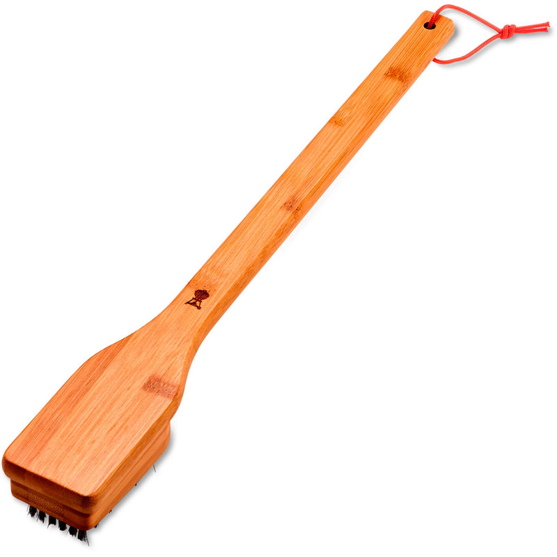Load image into Gallery viewer, Weber reinigingsborstel - bamboe grillreinigingsborstel (45 cm)
