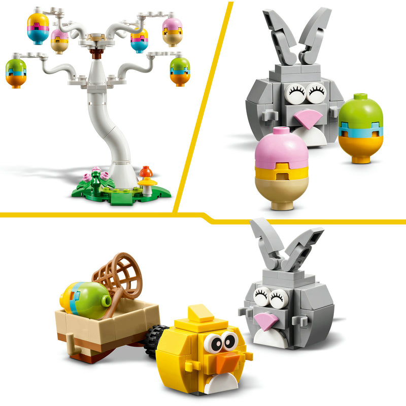 Load image into Gallery viewer, Lego eieren zoeken met konijn en kuiken constructiespeelgoed (40808)
