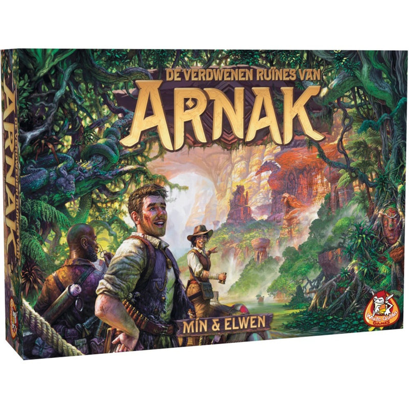 Load image into Gallery viewer, White goblin games de verdwenen ruïnes van arnak bordspel (nederlands, 1 - 4 spelers, 30 - 120 minuten, vanaf 12 jaar)
