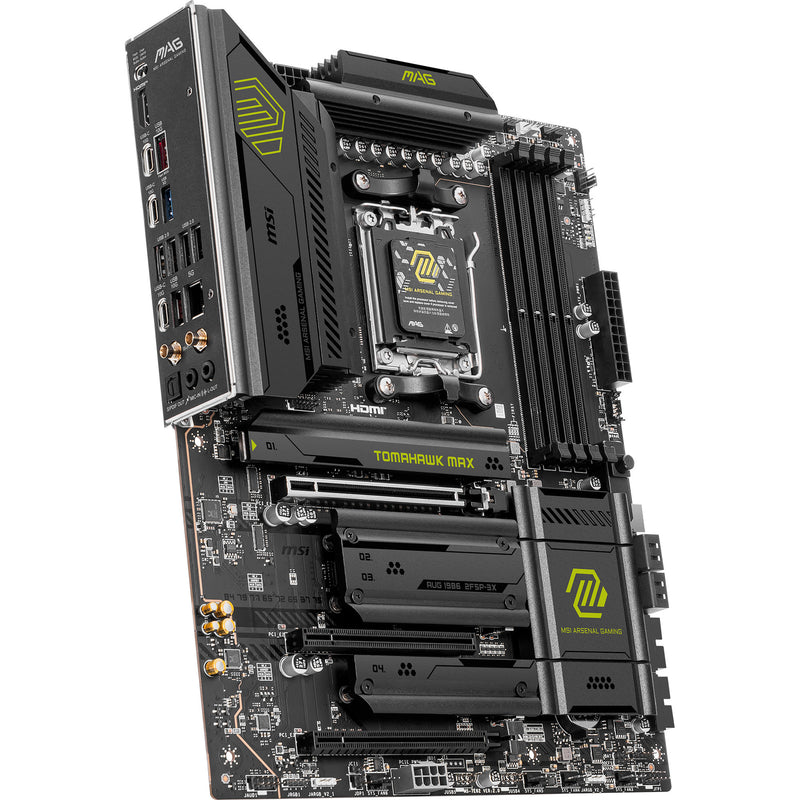 Load image into Gallery viewer, Msi mag b850 tomahawk max wifi socket am5 moederbord (raid, 5gb-lan, wi-fi 7, bt, sound, atx)
