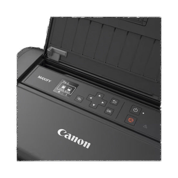 Load image into Gallery viewer, Canon maxify bx110 inkjetprinter (zwart, usb-c, wlan, accu inbegrepen)
