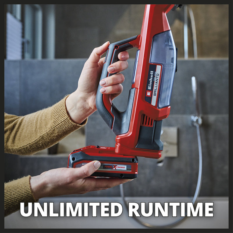 Load image into Gallery viewer, Einhell accu raamreiniger brillianto (rood, accu en lader niet inbegrepen)
