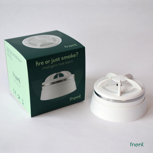 Frient intelligent heat alarm melder (wit, zigbee 3.0)
