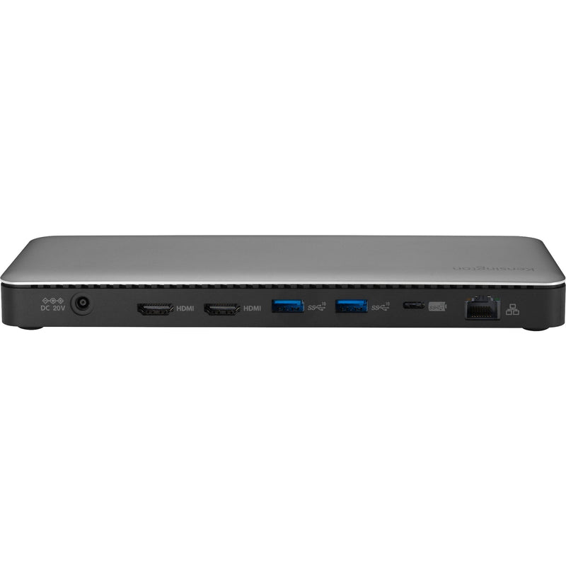 Afbeelding laden in galerijviewer, Kensington sd5760t dockingstation (zilver zwart, thunderbolt 4, usb-c, usb-a, hdmi, pd)
