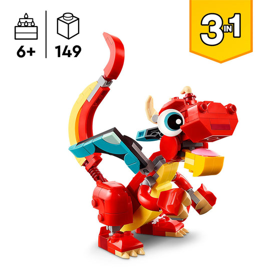 Lego creator 31145 rode draak