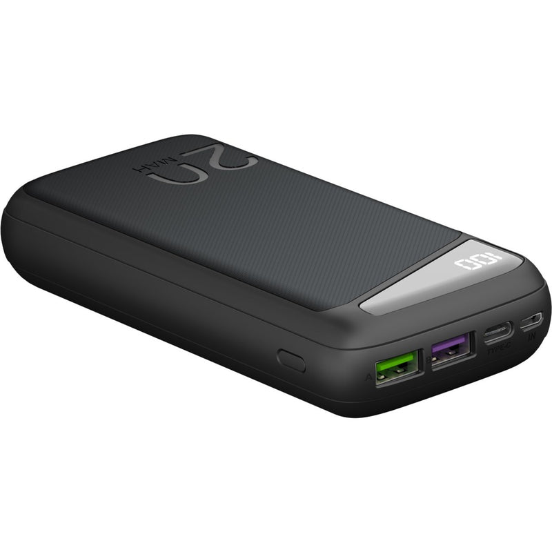 Load image into Gallery viewer, Goobay quick charge powerbank 20.000 mah - 74 wh (zwart, usb-c pd, qc 3.0)
