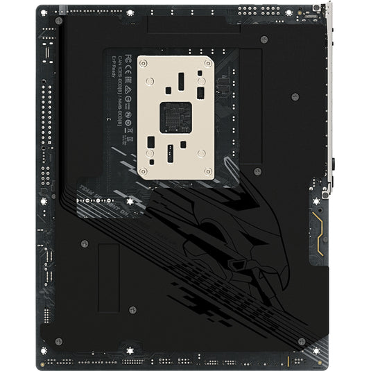 Gigabyte x870e aorus pro x3d socket am5 moederbord (zwart, raid, 5gb-lan, wi-fi 7, bt, sound, atx)