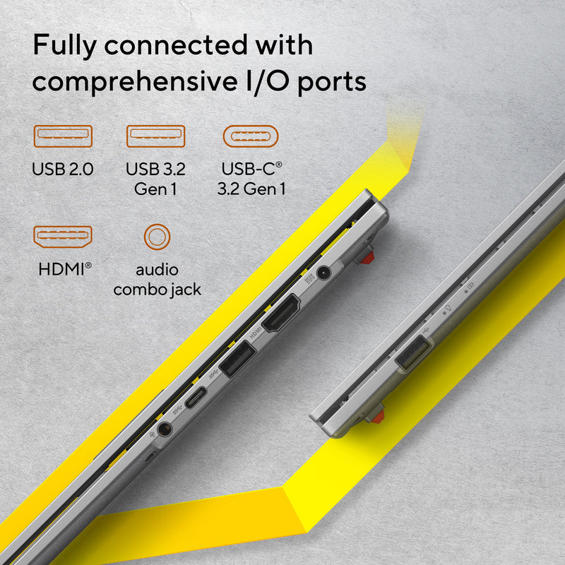 Load image into Gallery viewer, Asus vivobook go 15 e1504fa-bq5403w 15.6 laptop (zwart | ryzen 5 40 | radeon 610m | 8 gb | 512 gb ssd)
