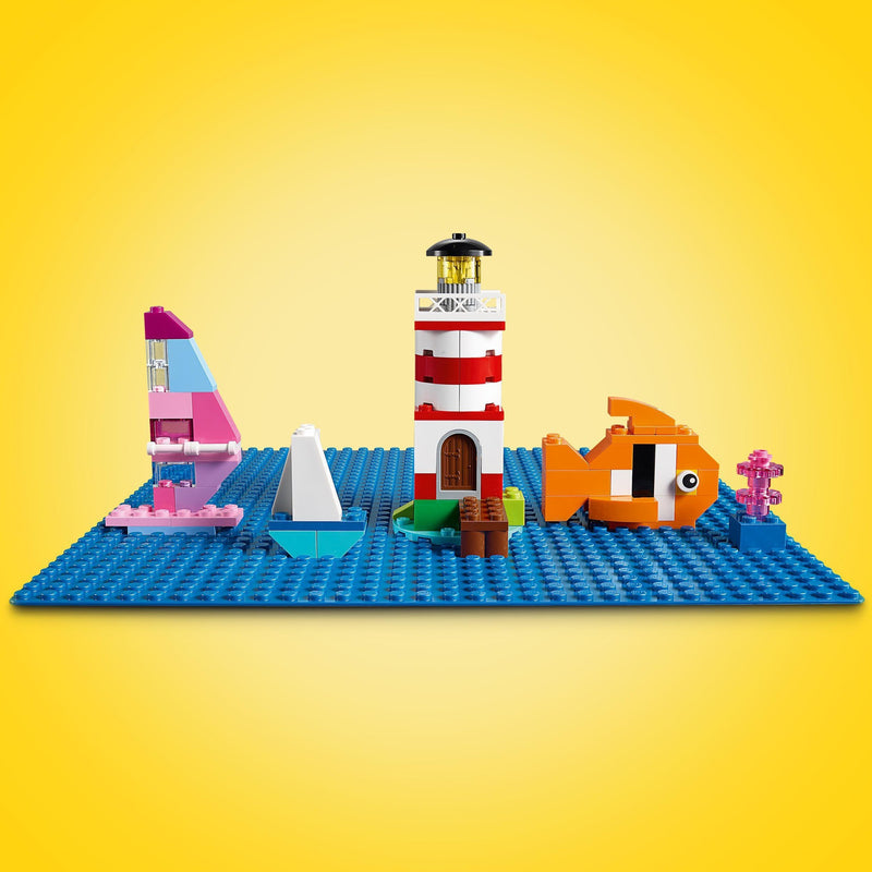 Load image into Gallery viewer, Lego classic blauwe bouwplaat 32x32 bouwbord 11025 blokken
