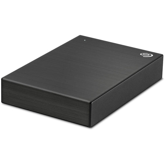 Seagate one touch with password 2 tb externe harde schijf (zwart, usb-a 3.2 (5 gbit s))