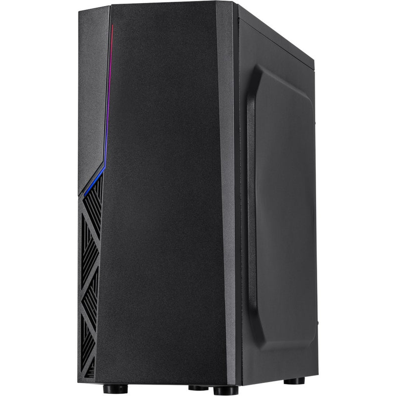 Load image into Gallery viewer, Inter-tech b-02 rgb midi tower behuizing (zwart | 3x usb-a | rgb | window)
