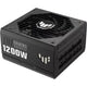 Asus tuf gaming gold modulaire 1200 watt voeding (zwart, 2x 12v-2x6, 3x pcie)