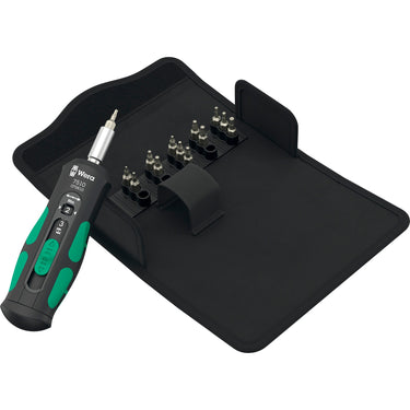 Wera 7510 14 safe-torque speed gereedschapsset voor hardmetalen wisselplaatjes schroevendraaier (zwart groen, 14‑delig)