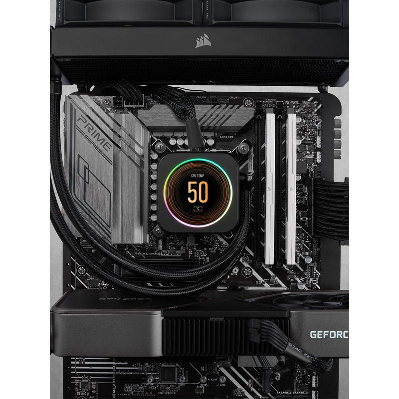 Load image into Gallery viewer, Corsair vengeance rgb 32 gb ddr5-6000 (2x 16 gb) werkgeheugen (zwart, cmh32gx5m2d6000z38, xmp, expo)
