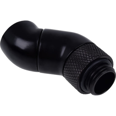 Alphacool eiszapfen angled adaptor double-45 graden aansluiting (zwart)
