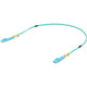 Ubiquiti uisp 10 gbps om3 duplex lc kabel (turquoise, 0,5 meter)