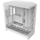 Nzxt h9 flow midi tower behuizing (wit (mat) | 2x usb-a | 1x usb-c | tempered glass)