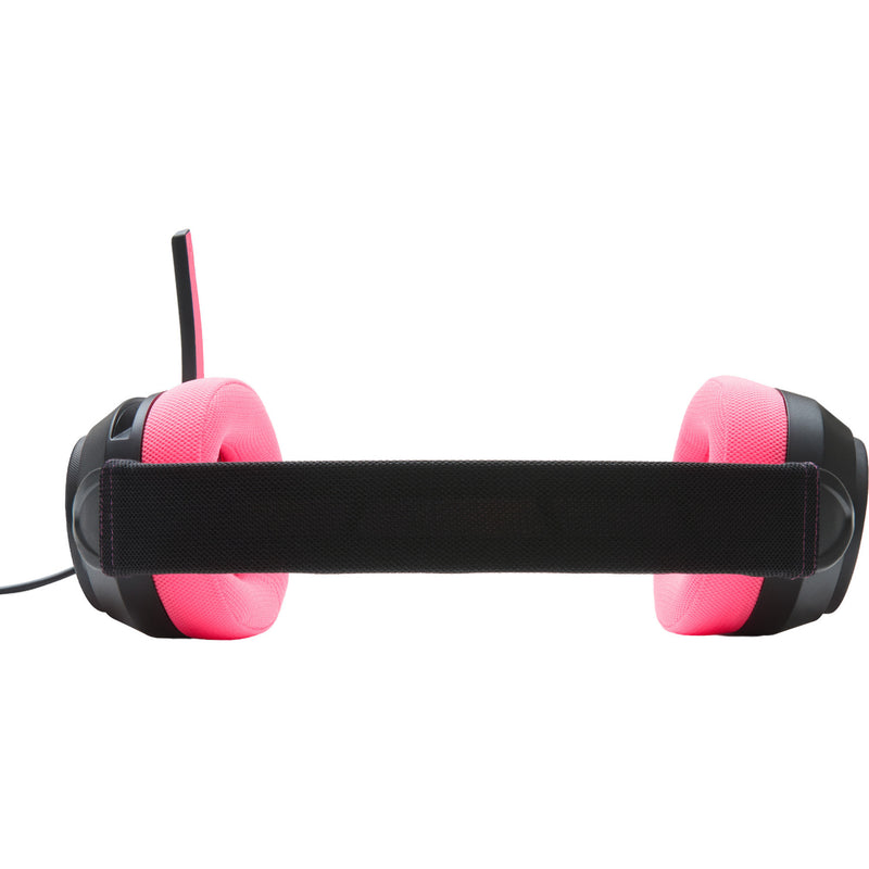 Load image into Gallery viewer, Powera lucidsound ls10 bedrade gamingheadset - middernachtelijke branding over-ear gaming headset (zwart roze, playstation 5, playstation 4, xbox series x|s, xbox one, pc, mobiel)
