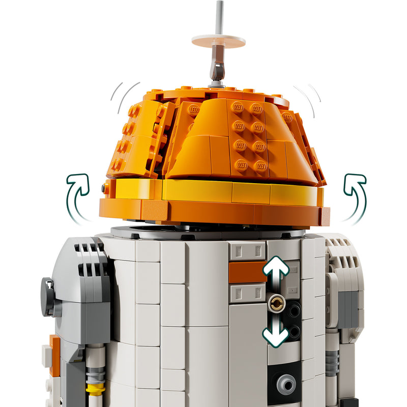 Load image into Gallery viewer, Lego star wars 75416 chopper c1-10p astromech droid
