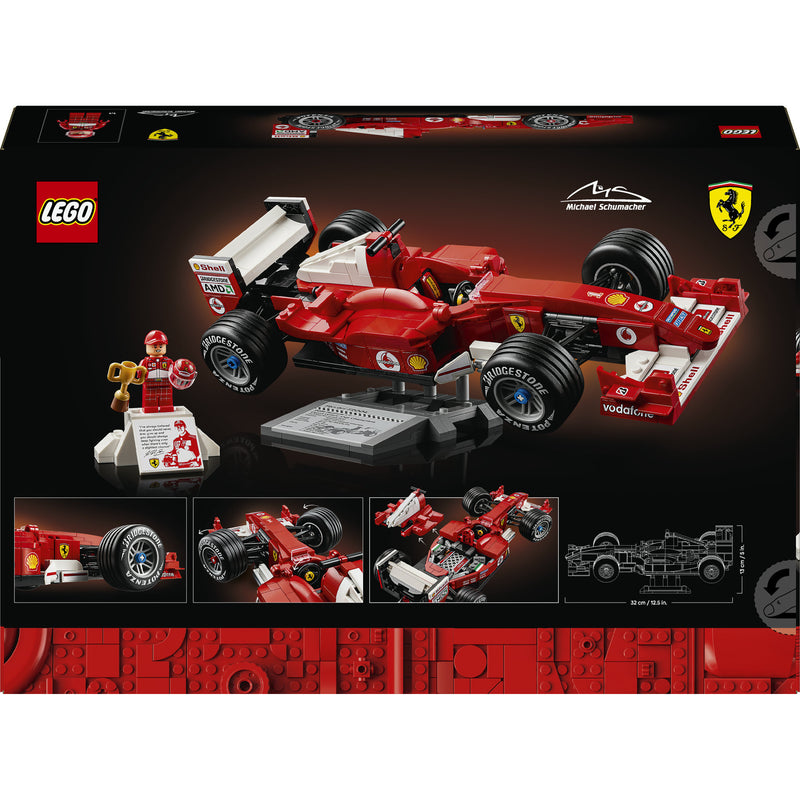 Afbeelding laden in galerijviewer, Lego icons ferrari f2004 en michael schumacher - 11375
