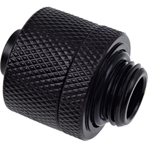 Alphacool eiszapfen 16 10mm compression fitting verbinding (zwart)