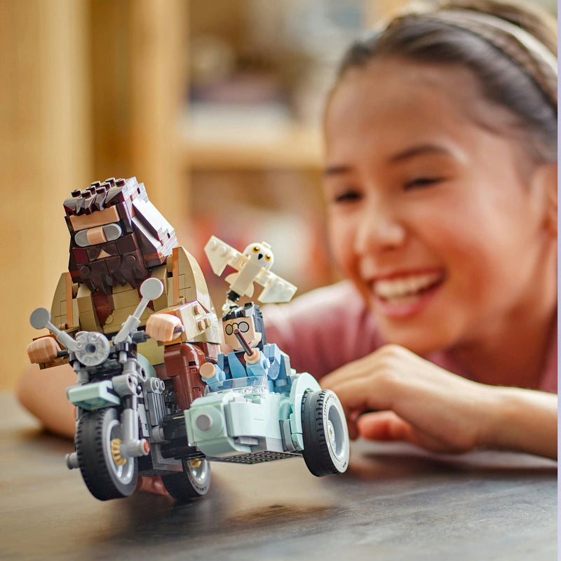 Load image into Gallery viewer, Lego harry potter™ hagrid™ en harry's rit op de motor magisch - 76443
