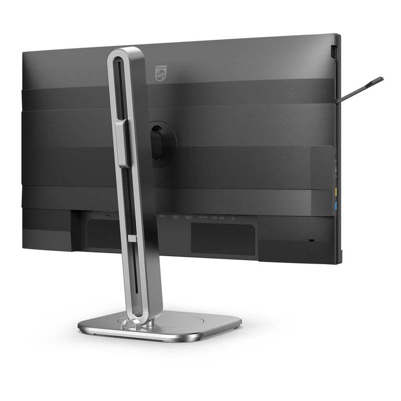 Load image into Gallery viewer, Philips 24b2g5301 23.8 monitor (zilver zwart, vga, hdmi, displayport, usb-c, lan, audio, 100 hz)
