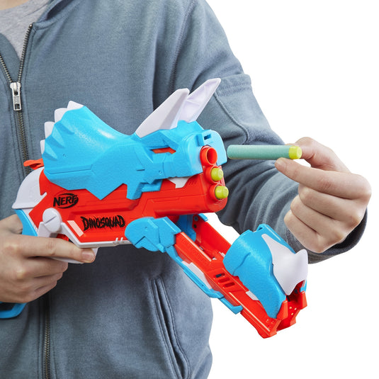 Hasbro nerf nerf dinosquad tricerablast