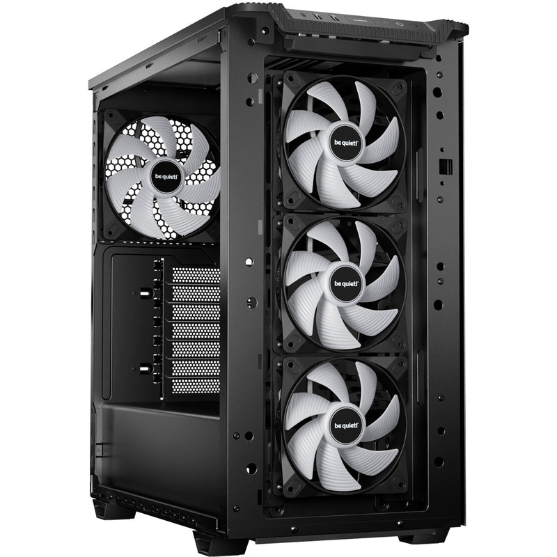 Load image into Gallery viewer, Be quiet! pure base 501 lx midi tower behuizing (zwart | 2x usb-a | 1x usb-c | rgb | tempered glass)
