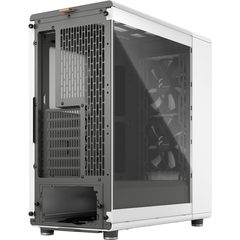 Load image into Gallery viewer, Fractal design north midi tower behuizing (wit houtkleur | 2x usb-a | 1x usb-c | tempered glass)
