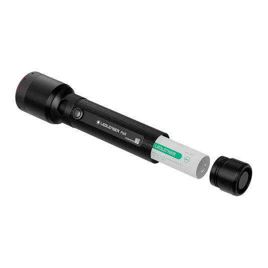 Ledlenser p6r zaklamp (zwart, 1200 lm, 6000-7500k)