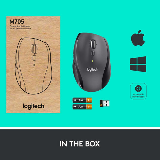 Logitech muis 910-006034 zwart