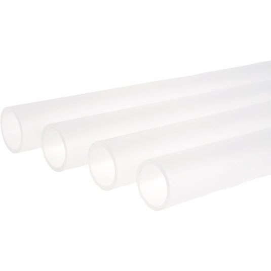 Alphacool eisrohr 16 13mm plexi (pmma) hardtube satin 80cm buis (transparant, 4 stuks)