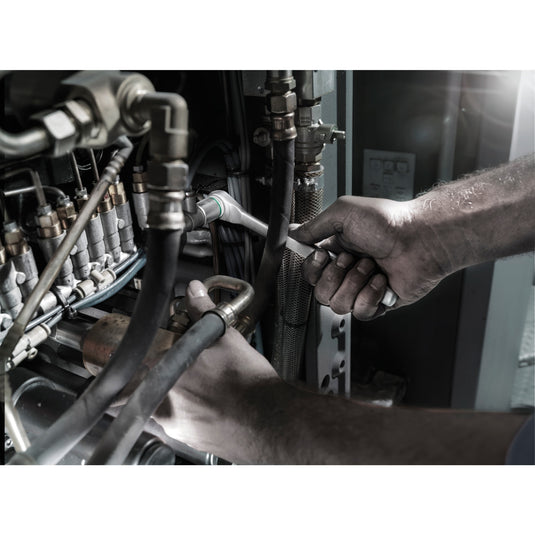 Wera 8100 sa 7 zyklop metal-ratelset doorsteekvierkant 1 4 gereedschapsset (28-delig)