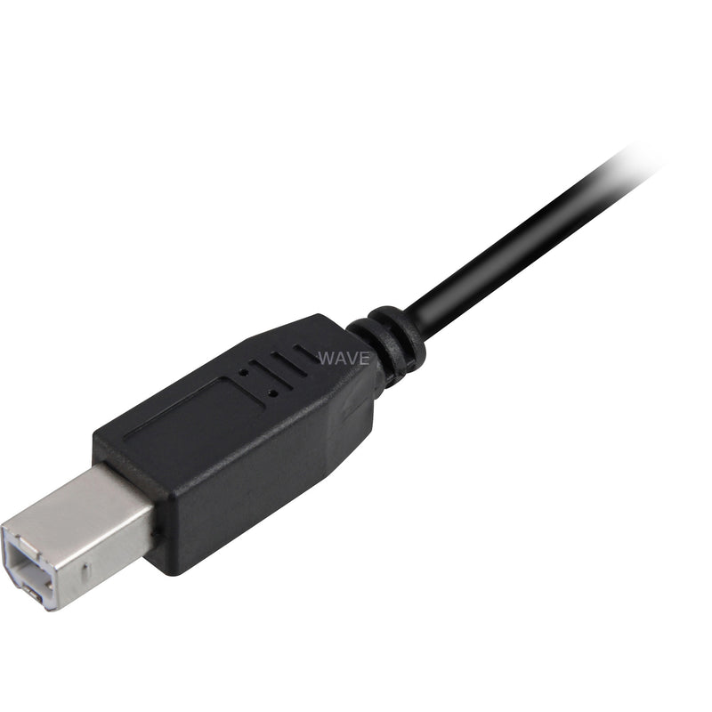 Load image into Gallery viewer, Sharkoon usb-a 2.0 > usb-b kabel (zwart, 5 meter)
