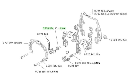 Magura remd mag bout centrale adapter