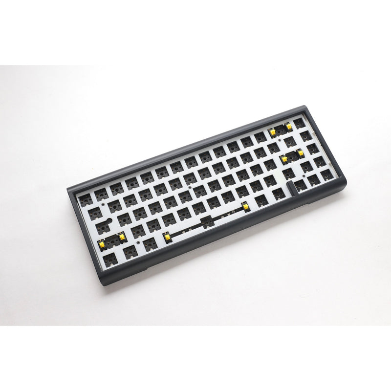 Load image into Gallery viewer, Ducky projectd tinker 65 met qmk via, toetsenbord (zwart wit, us lay-out, barebone. rgb led, hot-swappable, gasket mount, 65%)

