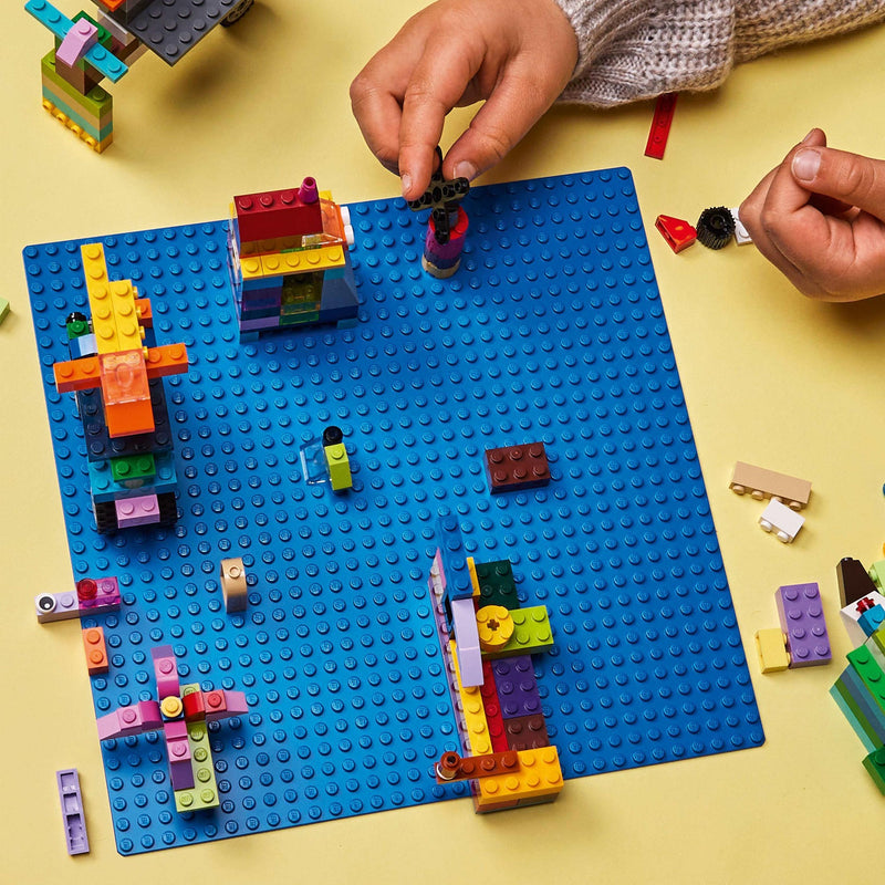 Load image into Gallery viewer, Lego classic blauwe bouwplaat 32x32 bouwbord 11025 blokken
