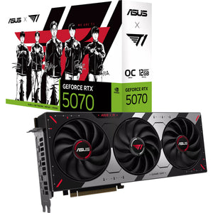 Asus t1 geforce rtx 5070 oc grafische kaart (3x displayport, 1x hdmi 2.1, dlss 4)