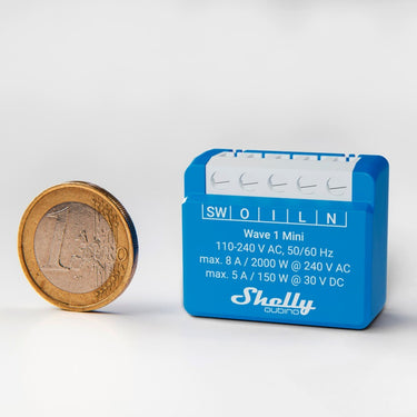 Shelly qubino wave 1 mini schakelactor z-wave