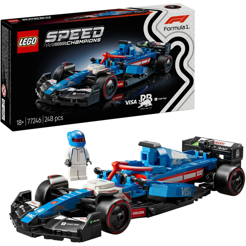 Load image into Gallery viewer, Lego speed champions 77246 visa cash app rb vcarb 01 f1 racewagen
