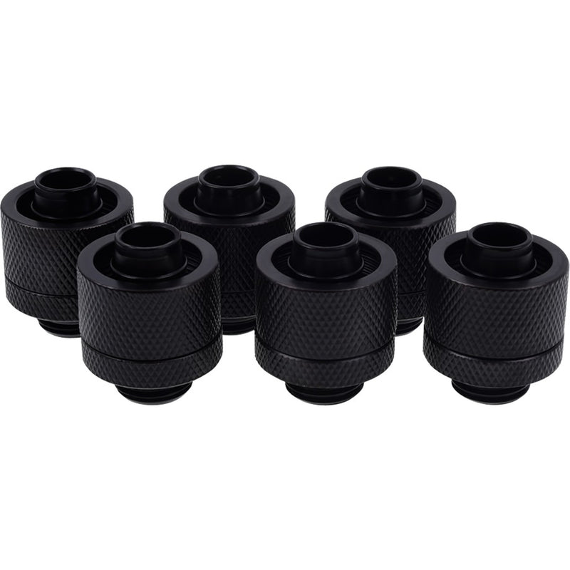 Load image into Gallery viewer, Alphacool eiszapfen 16 10mm compression fitting verbinding (zwart, 6 stuks)
