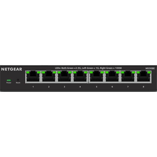 Netgear 8-port 2.5g multi-gigbit ethernet plus switch (ms
