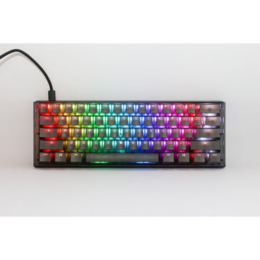 Ducky one 3 mini aura rgb mechanisch toetsenbord (zwart, us lay-out (qwerty), cherry mx brown, 60%, abs double shot, hot swap)