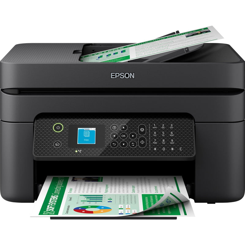 Load image into Gallery viewer, Epson workforce wf-2930dwf all-in-one inkjetprinter met faxfunctie (zwart, scannen, kopiëren, faxen, wi-fi)
