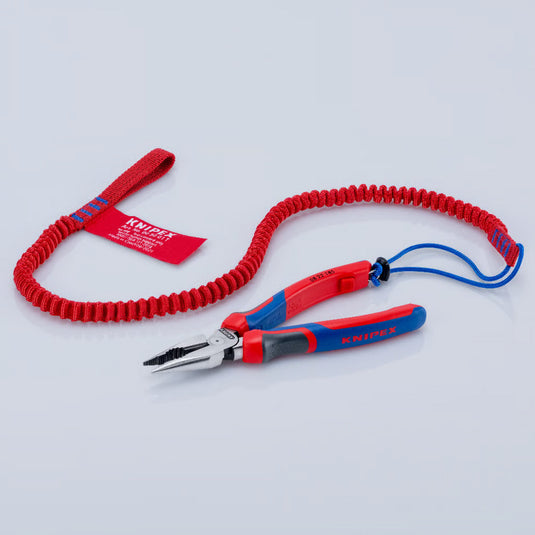 Knipex spitse kombitang combinatietang (rood blauw)
