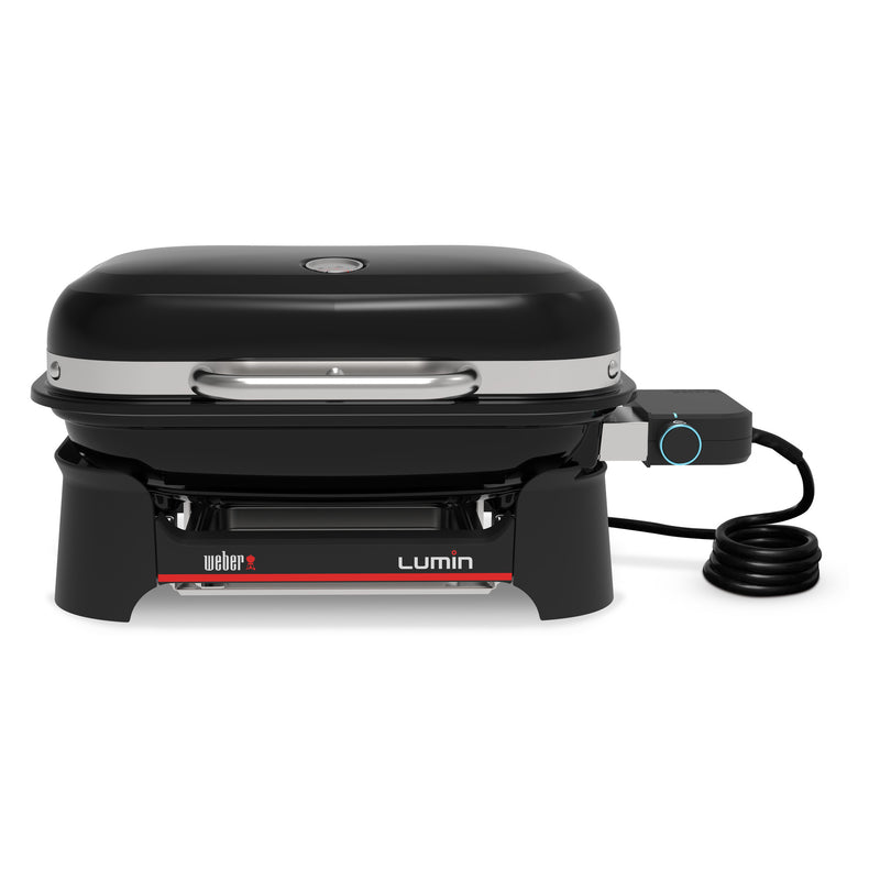 Load image into Gallery viewer, Weber lumin compact elektrische barbecue voor buiten (zwart)
