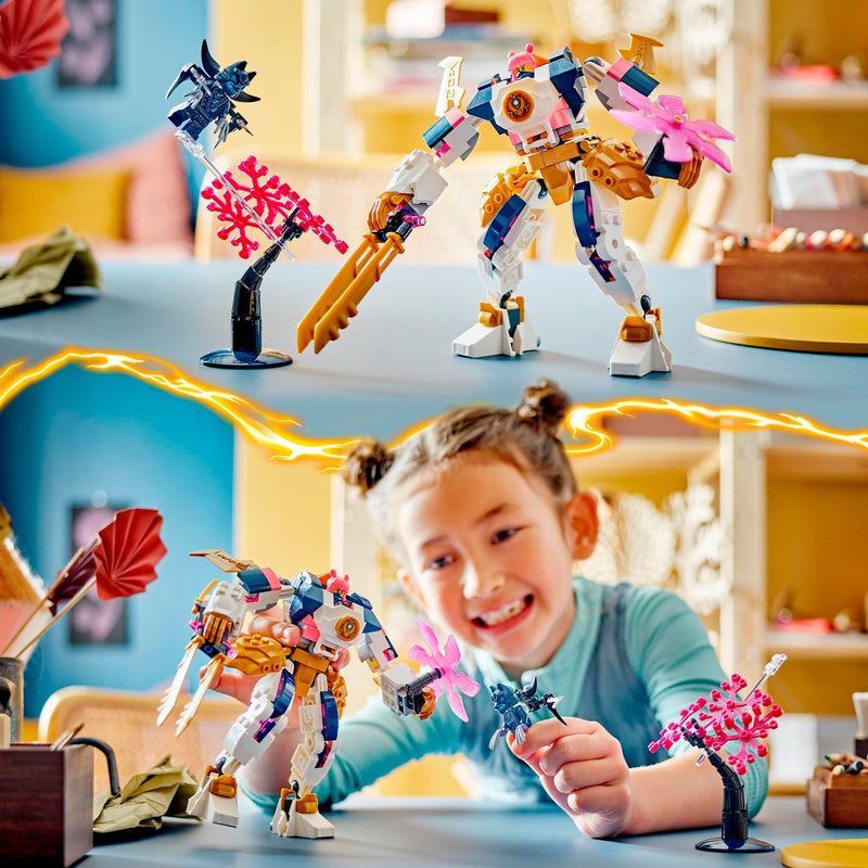 Load image into Gallery viewer, Lego ninjago - sora's elementaire techmecha constructiespeelgoed (71807)
