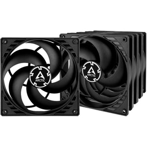 Arctic p14 value pack case fans (zwart, 5 stuks, 140 x 140 x 27 mm)
